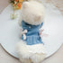 Two Bowknots Elegant Sweater Dress